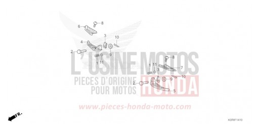 MARCHEPIED SELLE TANDEM SH125ADP de 2023